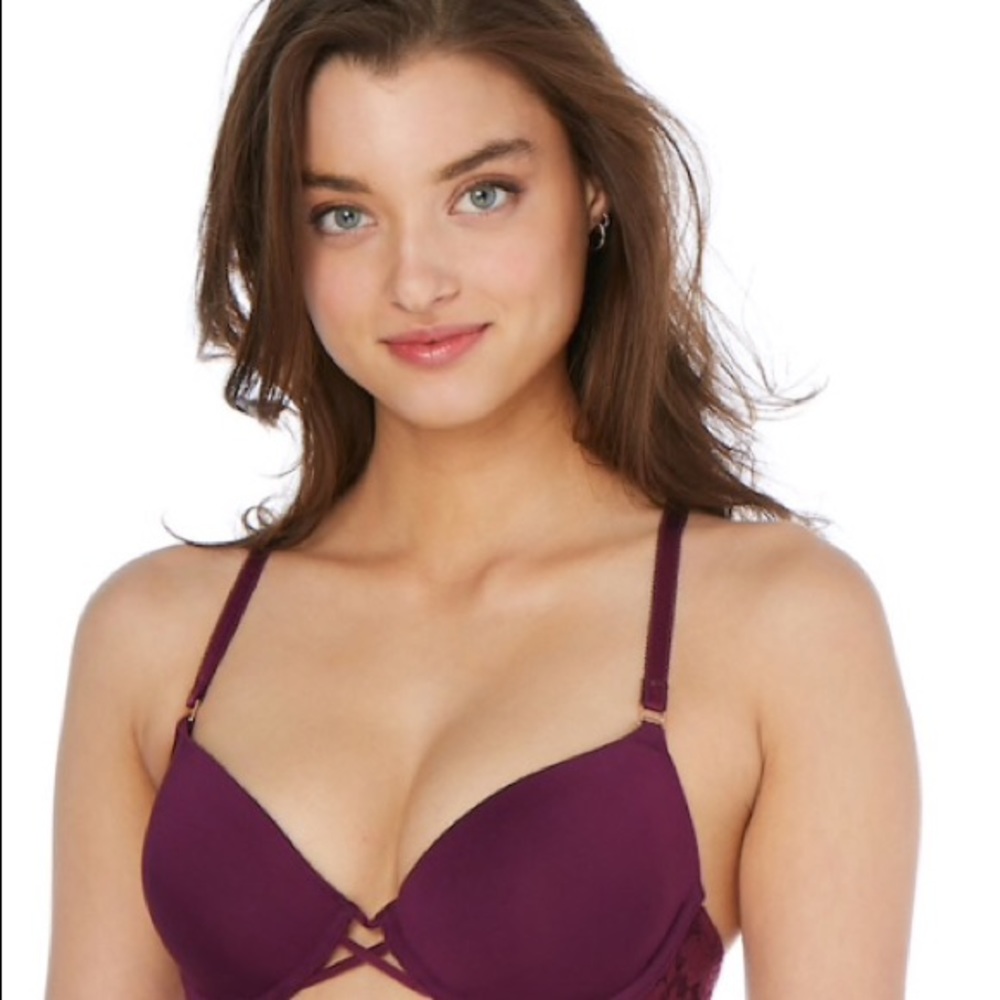 Purple 34D bra